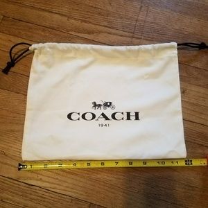 Coach dustbag